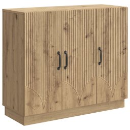Bufet Stejar Artizanal 89 x 34,5 x 77 cm Lemn prelucrat GartenMobel Dekor