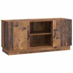 Cabinet TV Lemn vechi 102 x 34,5 x 47 cm Lemn prelucrat GartenMobel Dekor