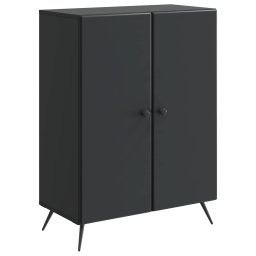 Bufet Negru 66 x 34,5 x 90 cm Lemn prelucrat GartenMobel Dekor