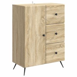 Bufet cu sertar Stejar Sonoma 66 x 34,5 x 90 cm Lemn prelucrat GartenMobel Dekor