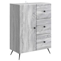 Bufet cu sertar Sonoma gri 66 x 34,5 x 90 cm Lemn prelucrat GartenMobel Dekor