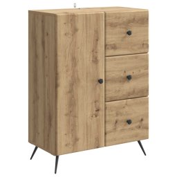 Bufet Stejar Artizanal 66 x 34,5 x 90 cm Lemn prelucrat GartenMobel Dekor