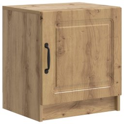 Noptiera cu usa, stejar artizanal, 43 x 34,5 x 47 cm, pentru dormitor