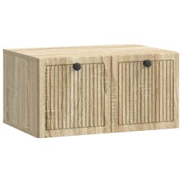 Dulap TV suspendat de perete, stejar sonoma, 59,5 x 41 x 30 cm