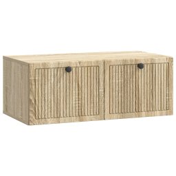 Dulap TV suspendat stejar sonoma, 78,5 x 41 x 30 cm, 2 usi