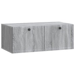 Dulap TV suspendat de perete Sonoma gri 78,5 x 41 x 30 cm