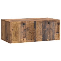 Dulap TV suspendat de perete, lemn vechi, 78,5 x 41 x 30 cm