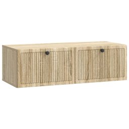 Dulap TV suspendat de perete, stejar sonoma, 98 x 41 x 30 cm