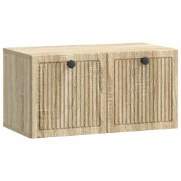 Dulap TV suspendat de perete, stejar sonoma, 59,5 x 31 x 30 cm