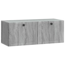 Dulap TV suspendat de perete sonoma gri 78,5 x 31 x 30 cm
