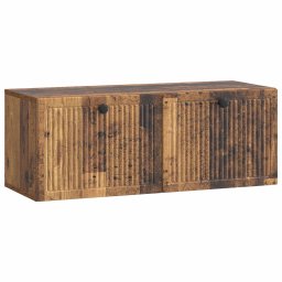 Dulap TV suspendat de perete, lemn vechi, 78,5 x 31 x 30 cm