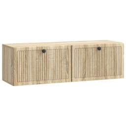 Dulap TV suspendat de perete, stejar sonoma, 98 x 31 x 30 cm