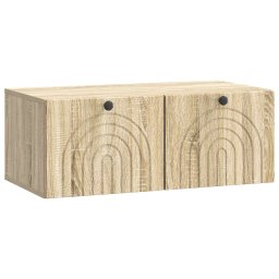 Dulap TV suspendat stejar sonoma 78,5 x 41 x 30 cm, 2 usi