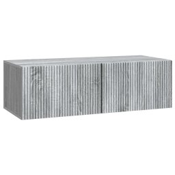 Dulap TV suspendat Sonoma gri, 98 x 41 x 30 cm, 2 usi, vidaXL
