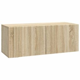 Dulap TV suspendat de perete, stejar sonoma, 78,5 x 31 x 30 cm