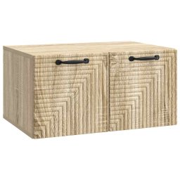 Dulap TV suspendat de perete, stejar sonoma, 59,5 x 41 x 30 cm