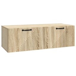 Dulap TV suspendat pentru living, stejar sonoma, 98 x 41 x 30 cm