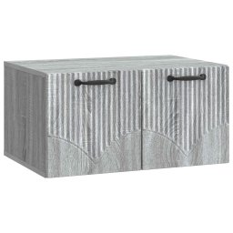 Dulap TV suspendat de perete Sonoma gri, 59,5 x 41 x 30 cm