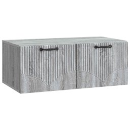Dulap TV suspendat de perete gri Sonoma 78,5 x 41 x 30 cm
