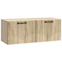 Comoda TV suspendata de perete, stejar sonoma, 78,5 x 31 x 30 cm