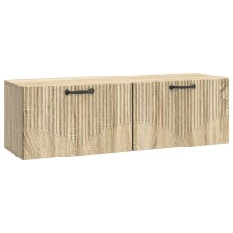 Dulap TV suspendat de perete, stejar sonoma, 98 x 31 x 30 cm