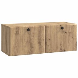 Dulap TV suspendat pentru perete, stejar artizanal, 78,5 x 31 x 30 cm