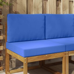 Perna pentru canapea de exterior 2 pcs Turcoaz Poliester GartenMobel Dekor