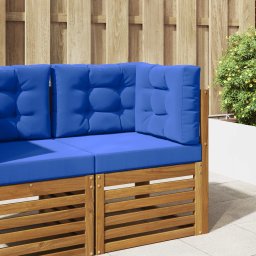 Perna pentru canapea de exterior 3 pcs Turcoaz Poliester GartenMobel Dekor