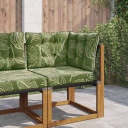 Perna pentru canapea de exterior 3 pcs Design cu frunze GartenMobel Dekor