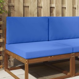 Perna pentru canapea de exterior 2 pcs Turcoaz Poliester GartenMobel Dekor