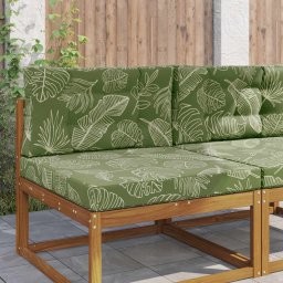 Perna pentru canapea de exterior 2 pcs Design cu frunze GartenMobel Dekor