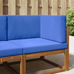 Perna pentru canapea de exterior 3 pcs Turcoaz Poliester GartenMobel Dekor