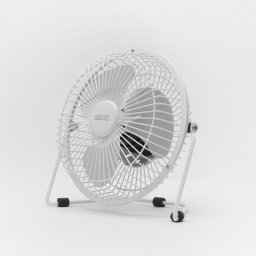 Ventilator USB mini alb cu unghi reglabil 360° pentru birou si acasa