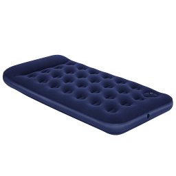 Saltea gonflabila Bestway cu pompa de picior, 188x99x28 cm, bleumarin