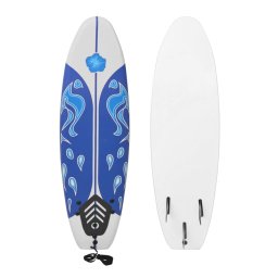 Placa de surf 170 cm, albastru GartenMobel Dekor