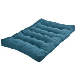 Perna de sezut pentru mobilier din paleti Comfy 120x80x12 cm turcoaz