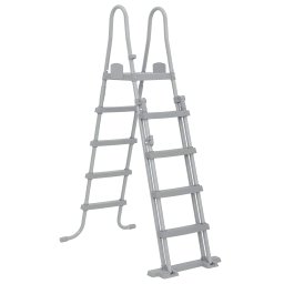 Scara de siguranta pentru piscina Bestway Flowclear, 4 trepte, 132 cm