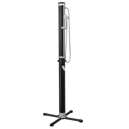 Dus solar exterior Bestway Solar Flow 20 L, negru, cu cap reglabil