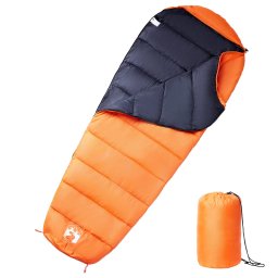 Sac de dormit tip mumie pentru adulti de camping, 3 anotimpuri GartenMobel Dekor