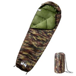 Sac de dormit tip mumie pentru adulti de camping, 3 anotimpuri GartenMobel Dekor