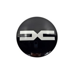 Capac roata Dacia original alb-negru lucios pentru Duster II, Logan II, Sandero II