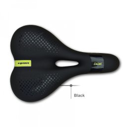 Sa bicicleta confort DDK 391 MF ergonomica, negru-galben