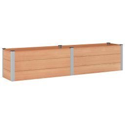 Strat înaltat de gradina Maro 250 x 50 x 54 cm alu. GartenMobel Dekor