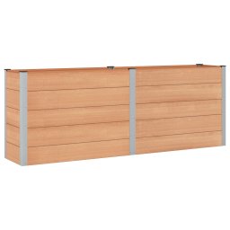 Strat înaltat de gradina Maro 250 x 50 x 91 cm alu. GartenMobel Dekor