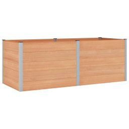 Strat înaltat de gradina Maro 250 x 100 x 91 cm alu. GartenMobel Dekor