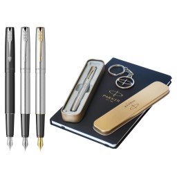 Set cadou Parker stilou Frontier, agenda A5 si breloc