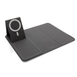 Mousepad cu incarcare wireless ergonomic NEGRU
