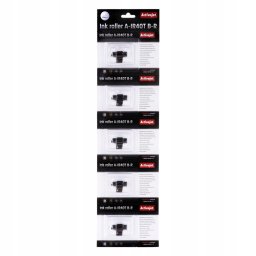 Activejet A-IR40T B-R set of ink rollers -R; IR40T replacement; Supreme; 5 pcs; black; red