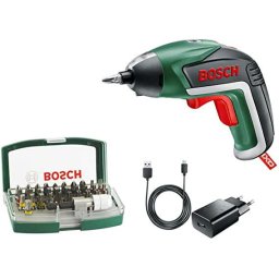 Masina de insurubat IXO 5 32-piese Li-ion baterie 1.5Ah 3.6V Verde/Negru