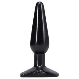 Doc Johnson - plug anal - clasic, mărime medie, negru